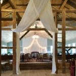 Reinhart's Barn Wedding Interior all set up for an event in Berks County PA